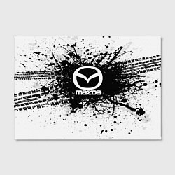 Холст прямоугольный Mazda: Black Spray, цвет: 3D-принт — фото 2