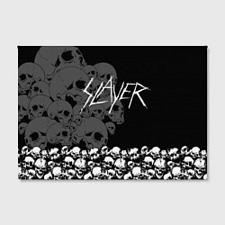 Холст прямоугольный Slayer: Dark Skulls, цвет: 3D-принт — фото 2