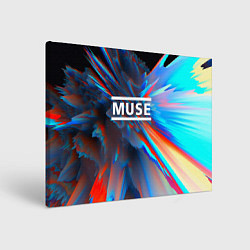 Холст прямоугольный Muse: Colour Abstract, цвет: 3D-принт