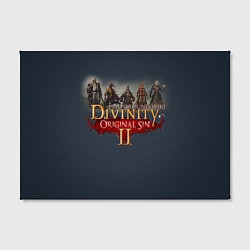 Холст прямоугольный Divinity: Original Sin, цвет: 3D-принт — фото 2