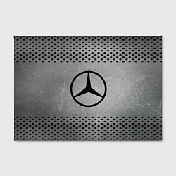 Холст прямоугольный Mercedes-Benz: Hardened Steel, цвет: 3D-принт — фото 2