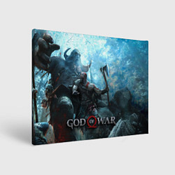 Холст прямоугольный God of War: Dynasty, цвет: 3D-принт