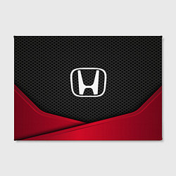 Холст прямоугольный Honda: Grey Carbon, цвет: 3D-принт — фото 2