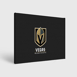 Холст прямоугольный Vegas: Golden Knights, цвет: 3D-принт