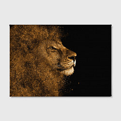 Холст прямоугольный Песчаный лев, цвет: 3D-принт — фото 2