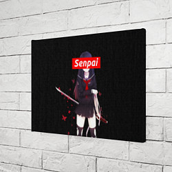 Холст прямоугольный Senpai Assassin, цвет: 3D-принт — фото 2