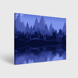 Картина прямоугольная Firewatch Mountains