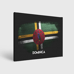 Холст прямоугольный Dominica Style, цвет: 3D-принт