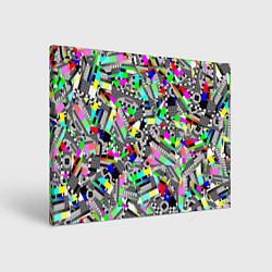 Холст прямоугольный Экран профилактики, цвет: 3D-принт