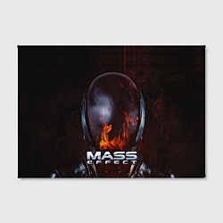 Холст прямоугольный Mass Effect, цвет: 3D-принт — фото 2