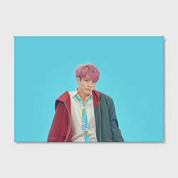 Холст прямоугольный BTS Jungkook, цвет: 3D-принт — фото 2
