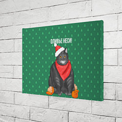 Холст прямоугольный Оливье неси, цвет: 3D-принт — фото 2