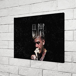 Холст прямоугольный Lil Peep: 16 Lines, цвет: 3D-принт — фото 2