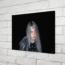 Холст прямоугольный BILLIE EILISH с Пауком, цвет: 3D-принт — фото 2