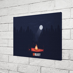 Холст прямоугольный Rust, цвет: 3D-принт — фото 2