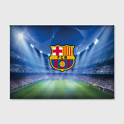Холст прямоугольный FC Barcelona, цвет: 3D-принт — фото 2