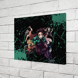 Холст прямоугольный KIMETSU NO YAIBA, цвет: 3D-принт — фото 2