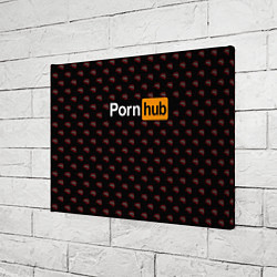 Холст прямоугольный PornHub, цвет: 3D-принт — фото 2