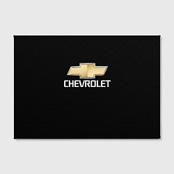 Холст прямоугольный CHEVROLET, цвет: 3D-принт — фото 2