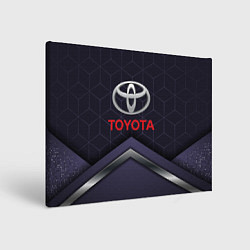 Холст прямоугольный TOYOTA, цвет: 3D-принт