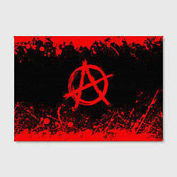 Холст прямоугольный АНАРХИЯ, цвет: 3D-принт — фото 2