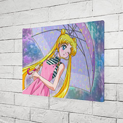 Холст прямоугольный Sailor Moon, цвет: 3D-принт — фото 2