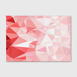 Холст прямоугольный Pink abstraction, цвет: 3D-принт — фото 2