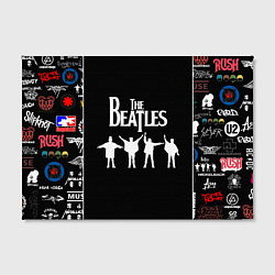 Холст прямоугольный Beatles, цвет: 3D-принт — фото 2