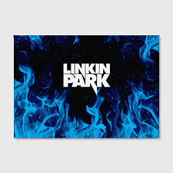 Холст прямоугольный LINKIN PARK, цвет: 3D-принт — фото 2