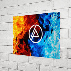 Холст прямоугольный LINKIN PARK, цвет: 3D-принт — фото 2