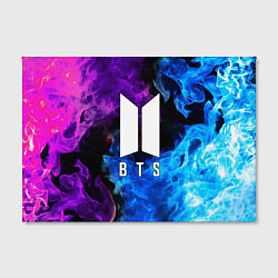 Холст прямоугольный BTS, цвет: 3D-принт — фото 2