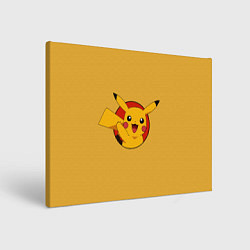 Холст прямоугольный Pikachu, цвет: 3D-принт