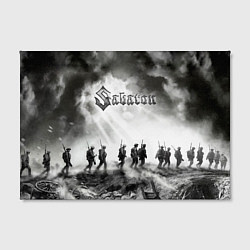Холст прямоугольный Sabaton, цвет: 3D-принт — фото 2
