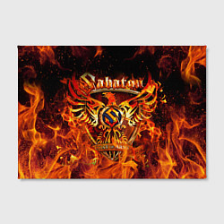 Холст прямоугольный SABATON, цвет: 3D-принт — фото 2