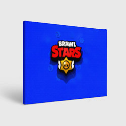 Холст прямоугольный BRAWL STARS, цвет: 3D-принт