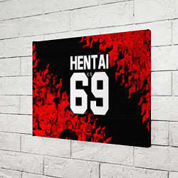 Холст прямоугольный HENTAI 02, цвет: 3D-принт — фото 2