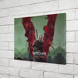 Холст прямоугольный The Witcher 5-летие, цвет: 3D-принт — фото 2