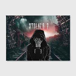 Холст прямоугольный Stalker 2 Зона, цвет: 3D-принт — фото 2