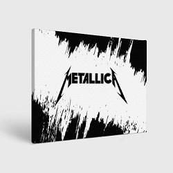 Холст прямоугольный METALLICA МЕТАЛЛИКА, цвет: 3D-принт