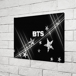 Холст прямоугольный BTS бойбенд Stars, цвет: 3D-принт — фото 2