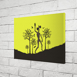 Холст прямоугольный Siren Head, цвет: 3D-принт — фото 2