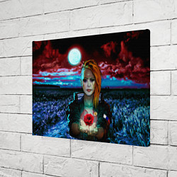 Холст прямоугольный Алла Пугачева Cyberpunk Style, цвет: 3D-принт — фото 2