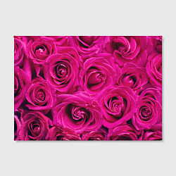 Холст прямоугольный Розы, цвет: 3D-принт — фото 2