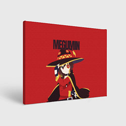Холст прямоугольный Megumin, цвет: 3D-принт