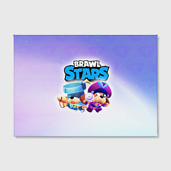 Холст прямоугольный Генерал Гавс - Brawl Stars, цвет: 3D-принт — фото 2