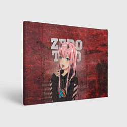 Холст прямоугольный Zero Two, цвет: 3D-принт