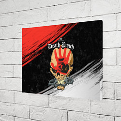 Холст прямоугольный Five Finger Death Punch 7, цвет: 3D-принт — фото 2