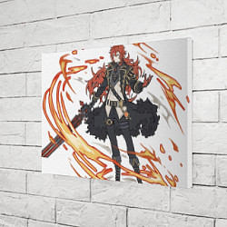 Холст прямоугольный Дилюк, цвет: 3D-принт — фото 2