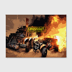 Холст прямоугольный Crossout Online, цвет: 3D-принт — фото 2