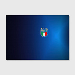 Холст прямоугольный Сборная Италии, цвет: 3D-принт — фото 2